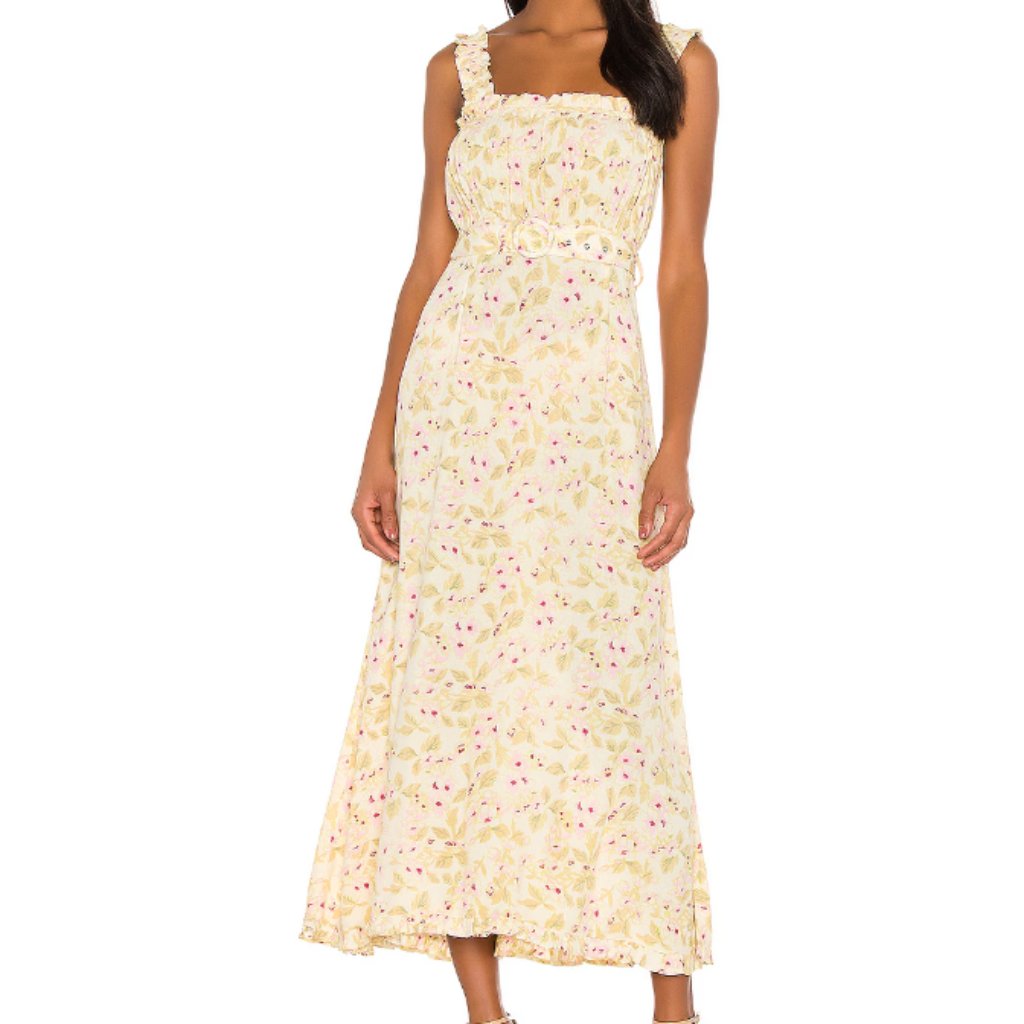Faithfull The Brand  Saint Tropez Midi Dress
